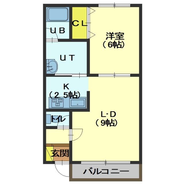 間取り図 ハイツふきのとうNo.8