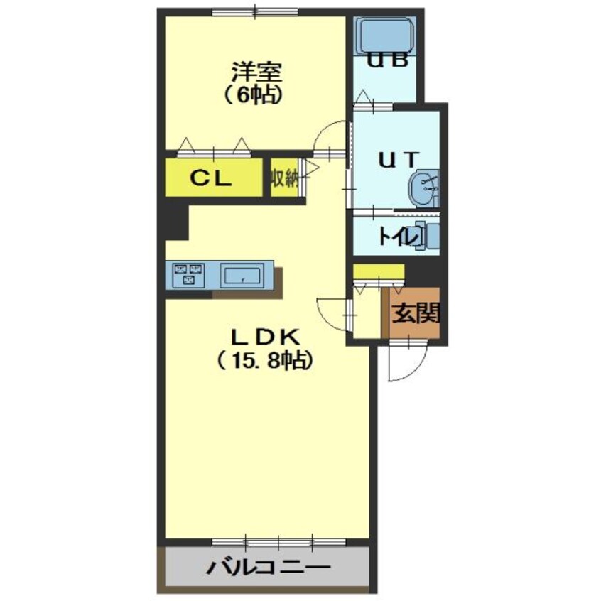 間取図 アザレアⅡ