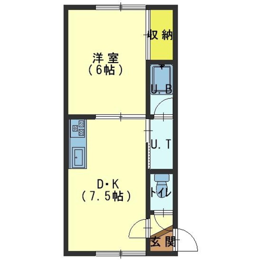 間取図 ルグラン港