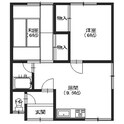 リヴェール伍番館の間取図
