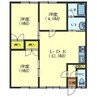 マンションシーリッチ 3LDKの間取り