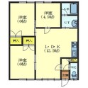 マンションシーリッチの間取図