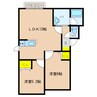 ASTI-Ⅲ 2LDKの間取り