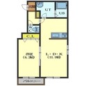 プルミエール深堀の間取図