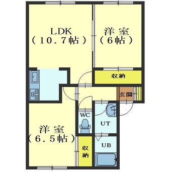 間取図 ドゥ・メゾン123