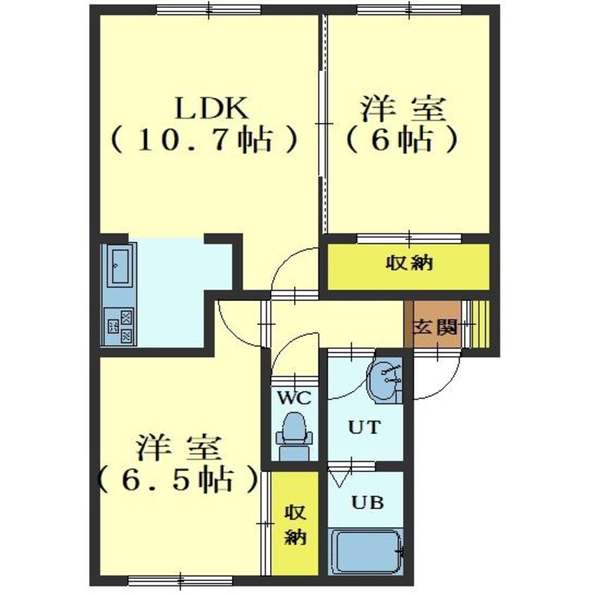 間取図 ドゥ・メゾン123