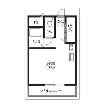 間取図 ダイワハイツ深堀