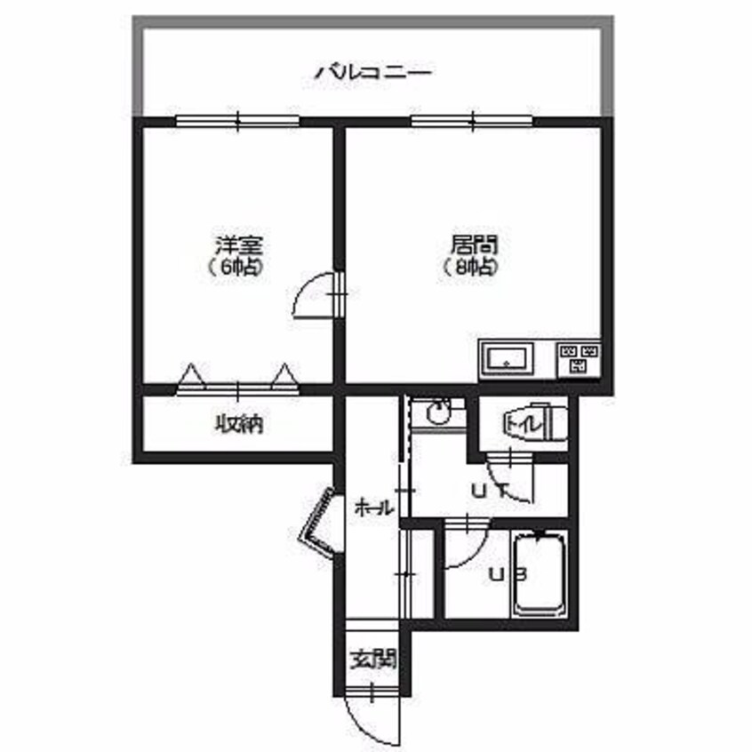 間取図 ジュエルタウン末広