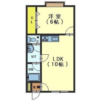 間取図 ラメゾン　フローラルⅠ