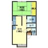 マリンホーム 1DKの間取り