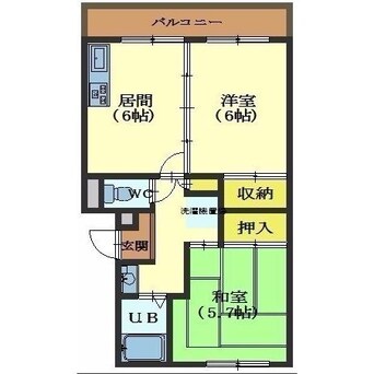 間取図 メゾン・ド・シャモニー