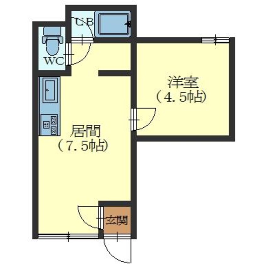 間取図 港ハイツ