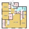 プルミエステラ 3LDKの間取り