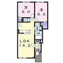 カーサ 富岡の間取図