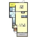 パレーシャル柏木の間取図