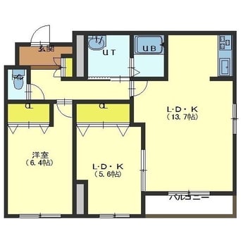 間取図 ラ　シャルマ