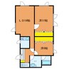 リコリッチ 2LDKの間取り