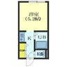 リコリッチ 1Kの間取り