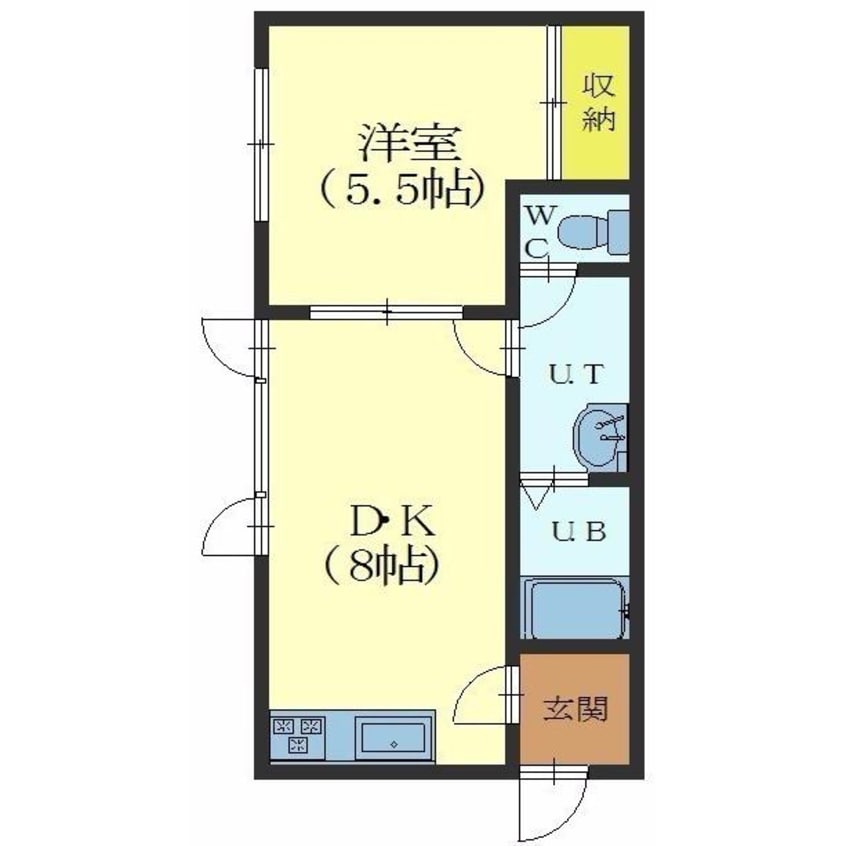 間取図 ロエル昭和