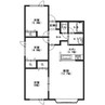 プレザント西桔梗Ⅱ 3LDKの間取り