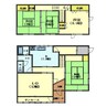 陣川町86番貸家 4LDKの間取り