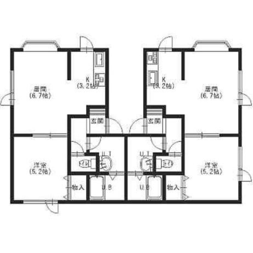 間取図 メゾンノエル