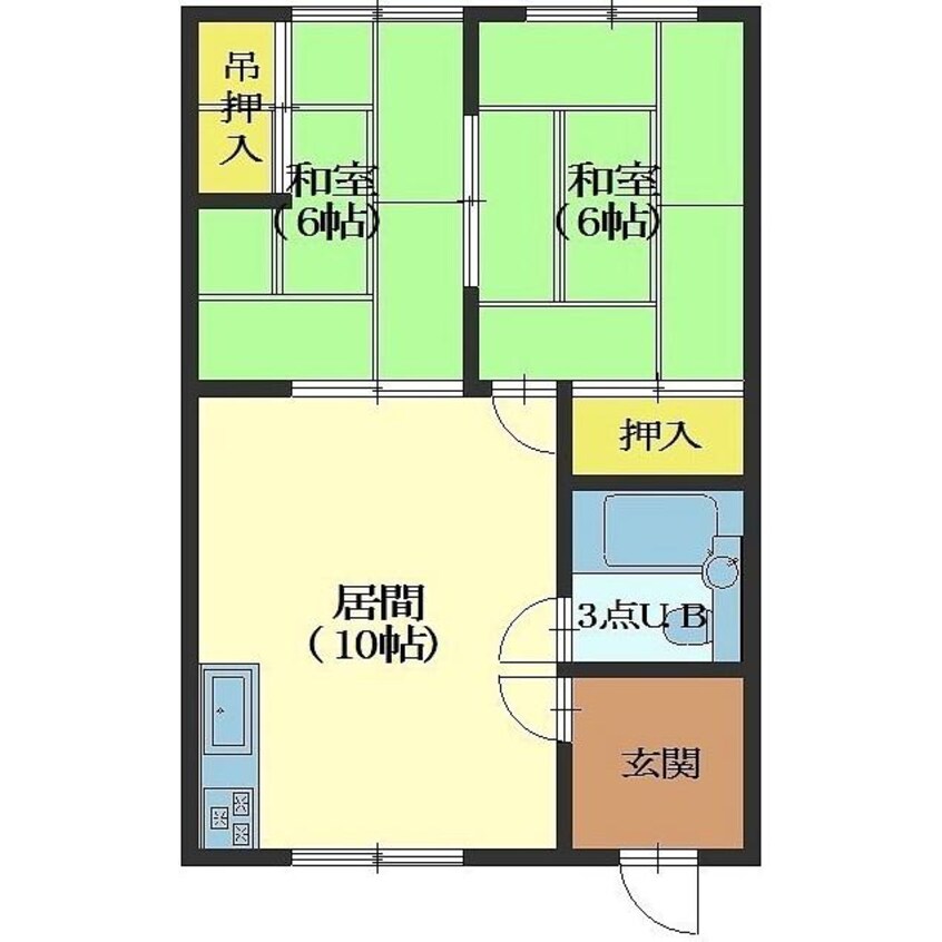 間取図 幸福マンション