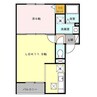 ボージェスト 1LDKの間取り