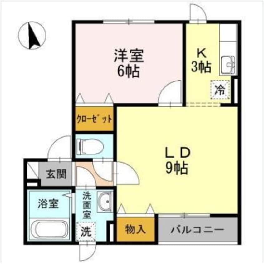 間取図 メゾン・ド・クレール