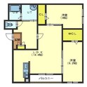 HAL HiLLS　ハルヒルズの間取図