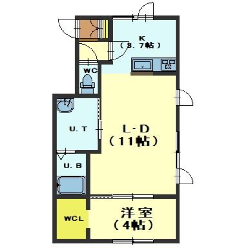間取図 フェスタリアA