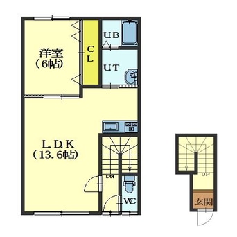 間取図 テイルウィンドⅠ