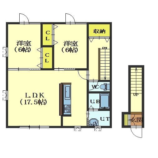 間取り図 Fortuna（フォルトゥーナ）