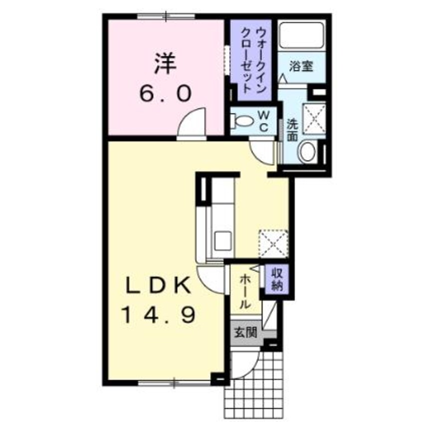 間取図 カーサ プラシード