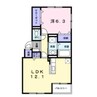 ジェルメ本町 1LDKの間取り