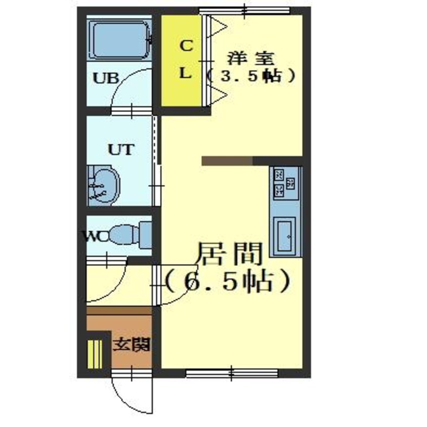 間取図 アベニュー