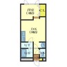 Flat33 1DKの間取り