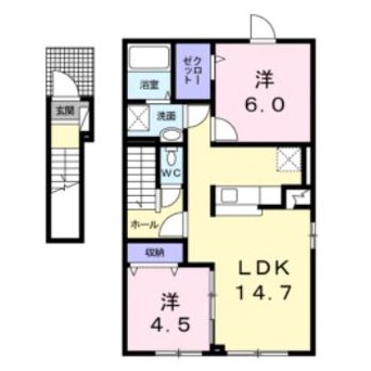 間取図 トアジィームメゾン