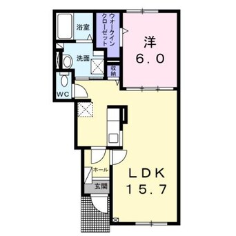 間取図 メゾン五稜郭2号館