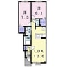 ゆめーるまとばⅠ 2LDKの間取り