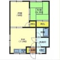 ハイツ名和の間取図
