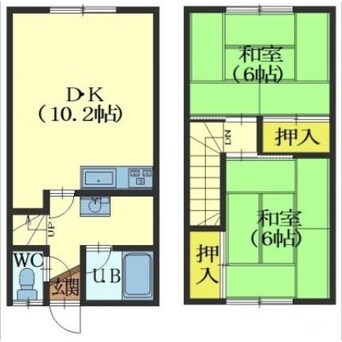 間取図 コーポじゅん