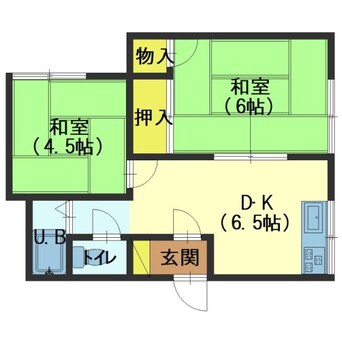 間取図 棟方アパート