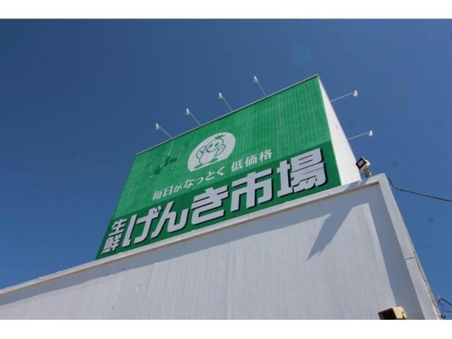 生鮮げんき市場榎本店(スーパー)まで378m めぞん日吉館