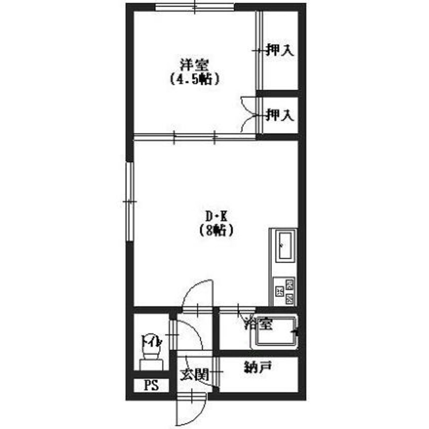 間取図 ハイツ児玉