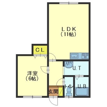 間取図 センチュリー七飯