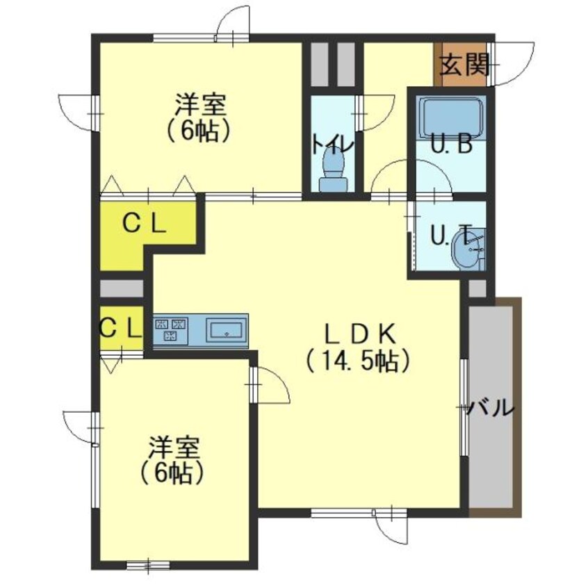 間取図 めぞん七番館