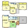 柏木町貸家 4LDKの間取り