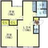 セブンヒルズ 2LDKの間取り