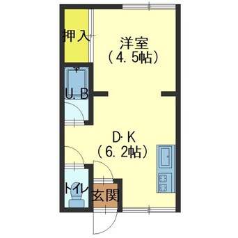 間取図 コーポ春日